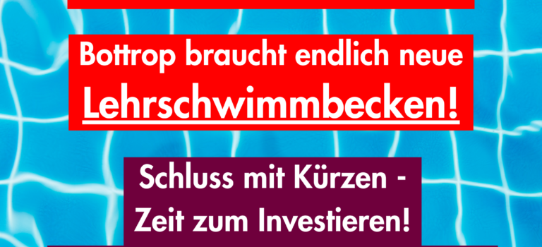 Lehrschwimmbecken für Bottrop!